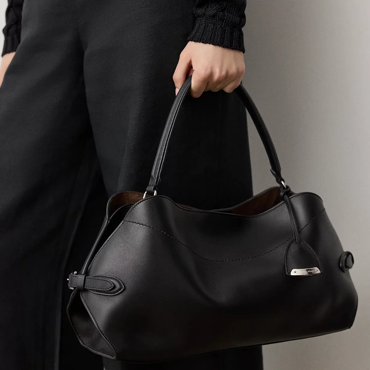 The Ralph Calfskin Shoulder Bag by Ralph Lauren
