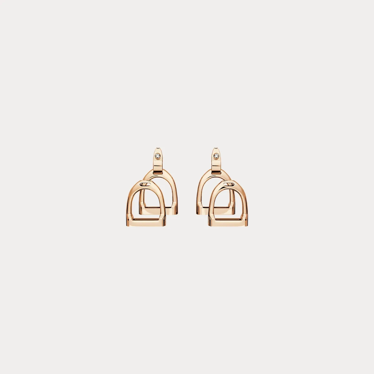 Double-Stirrup Earrings by Ralph Lauren