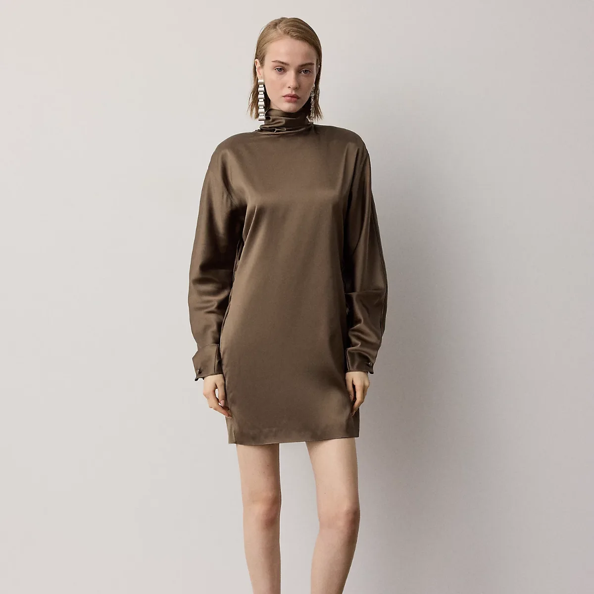 Candi Satin Cocktail Dress by Ralph Lauren