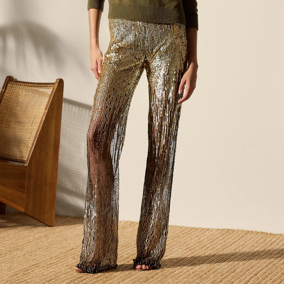 Bradlee Embellished Tulle Pant by Ralph Lauren