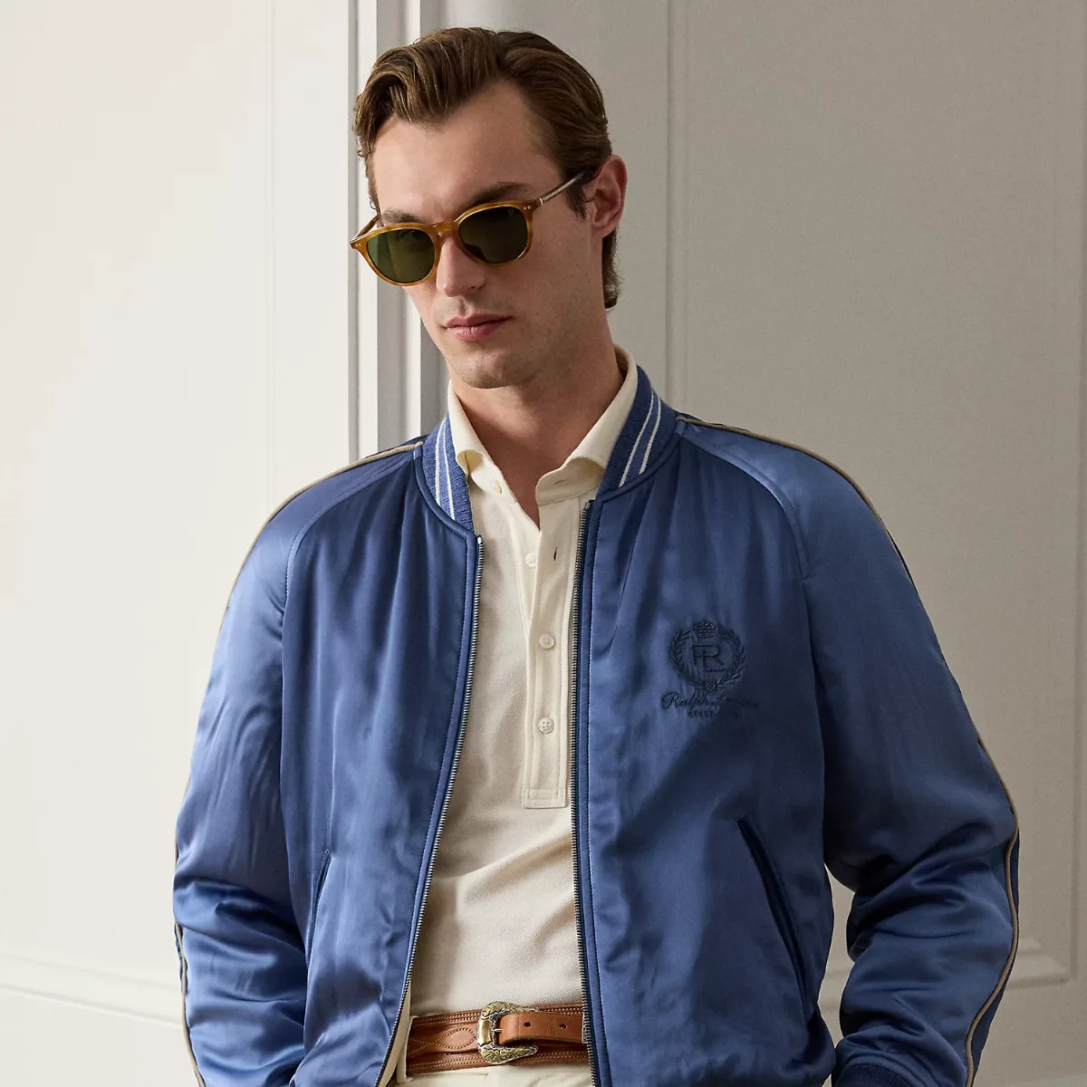 Damon Reversible Satin Jacket by Ralph Lauren