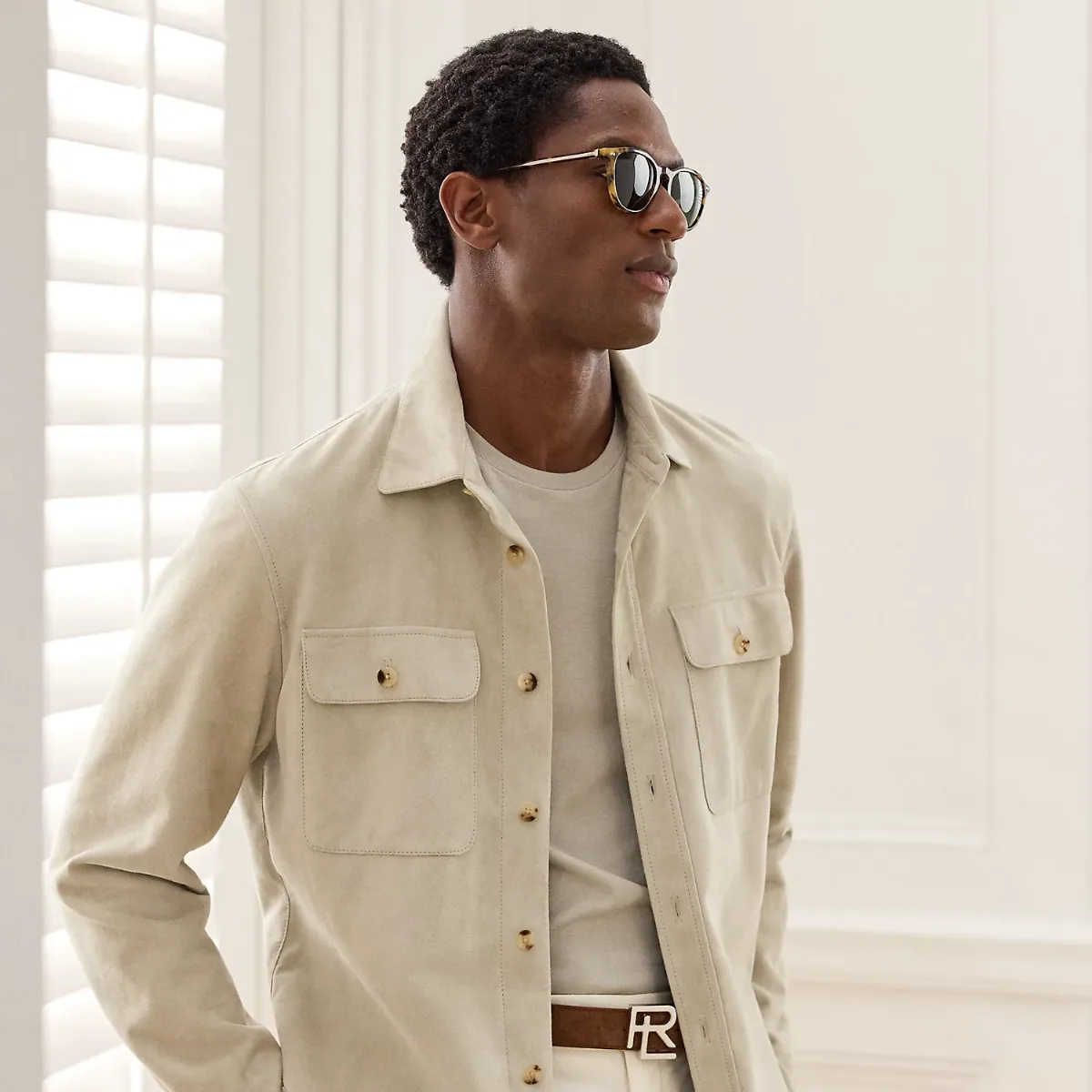 Calloway Suede Shirt Jacket