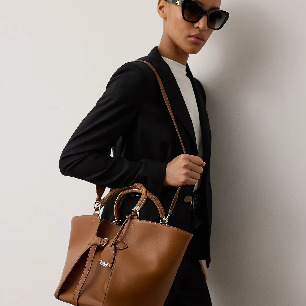 The Ralph Calfskin Tote by Ralph Lauren