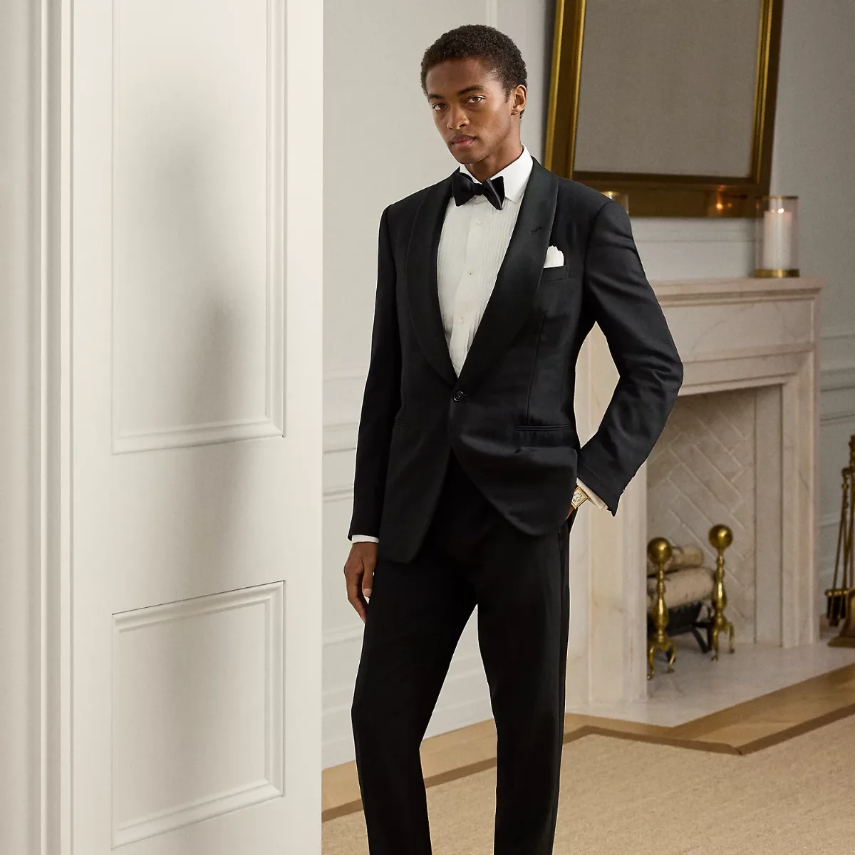 Gregory Hand-Tailored Wool Shawl Tuxedo