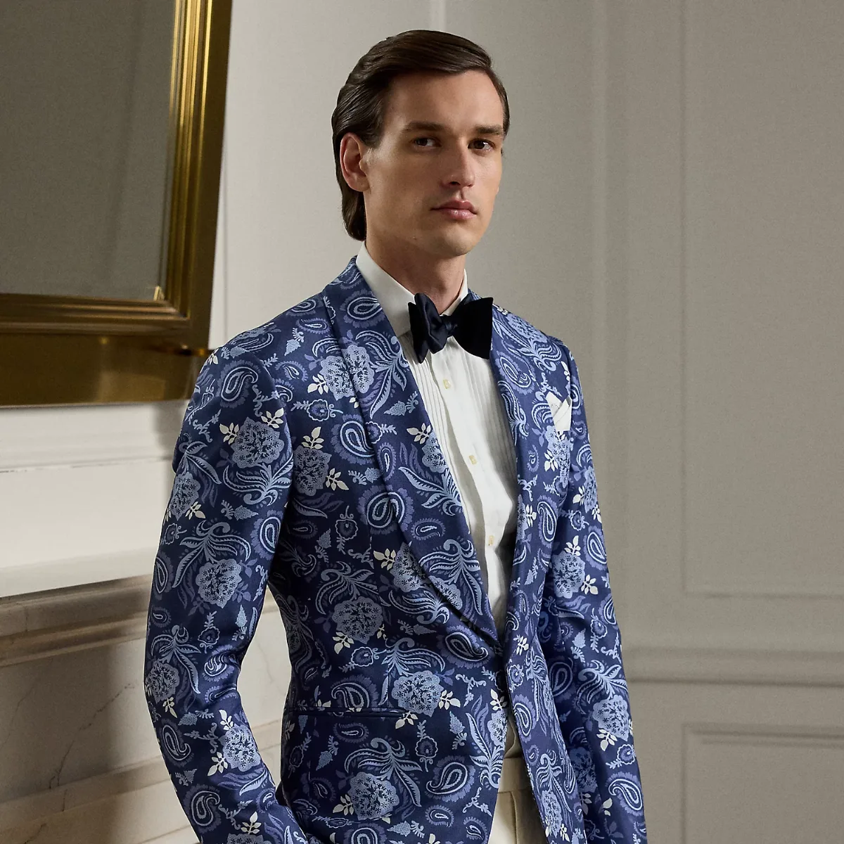 Kent Handmade Paisley Silk Jacket by Ralph Lauren