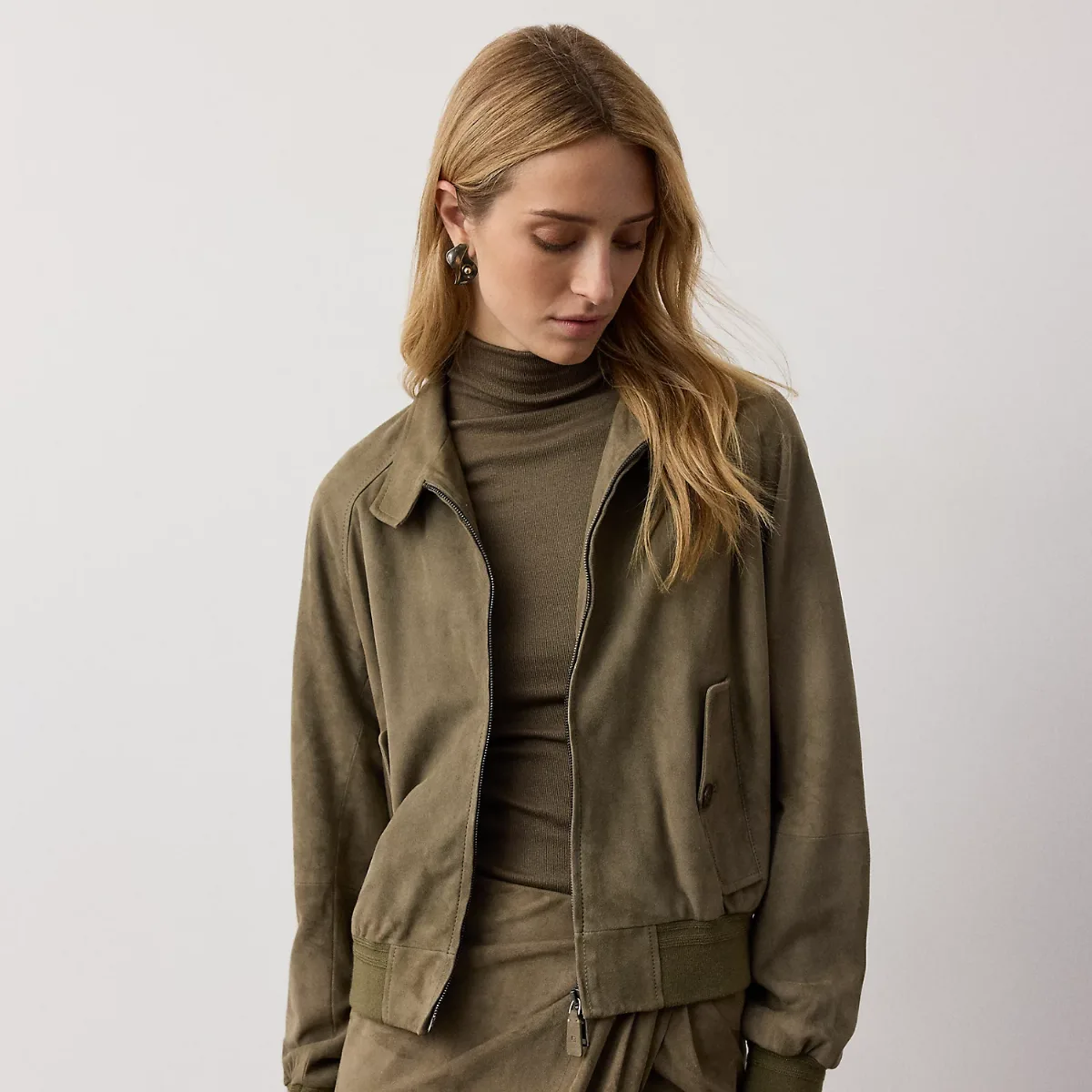 Perrie Lamb-Suede Jacket