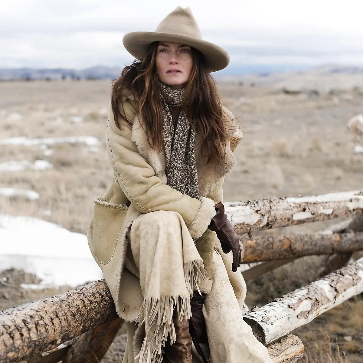 Shearling Coat by Ralph Lauren