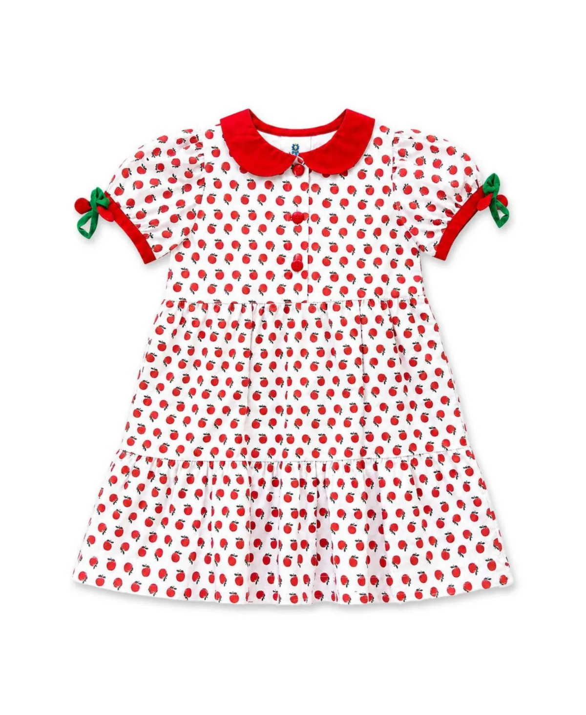 Apple Print Dress with Apples by Florence Eiseman