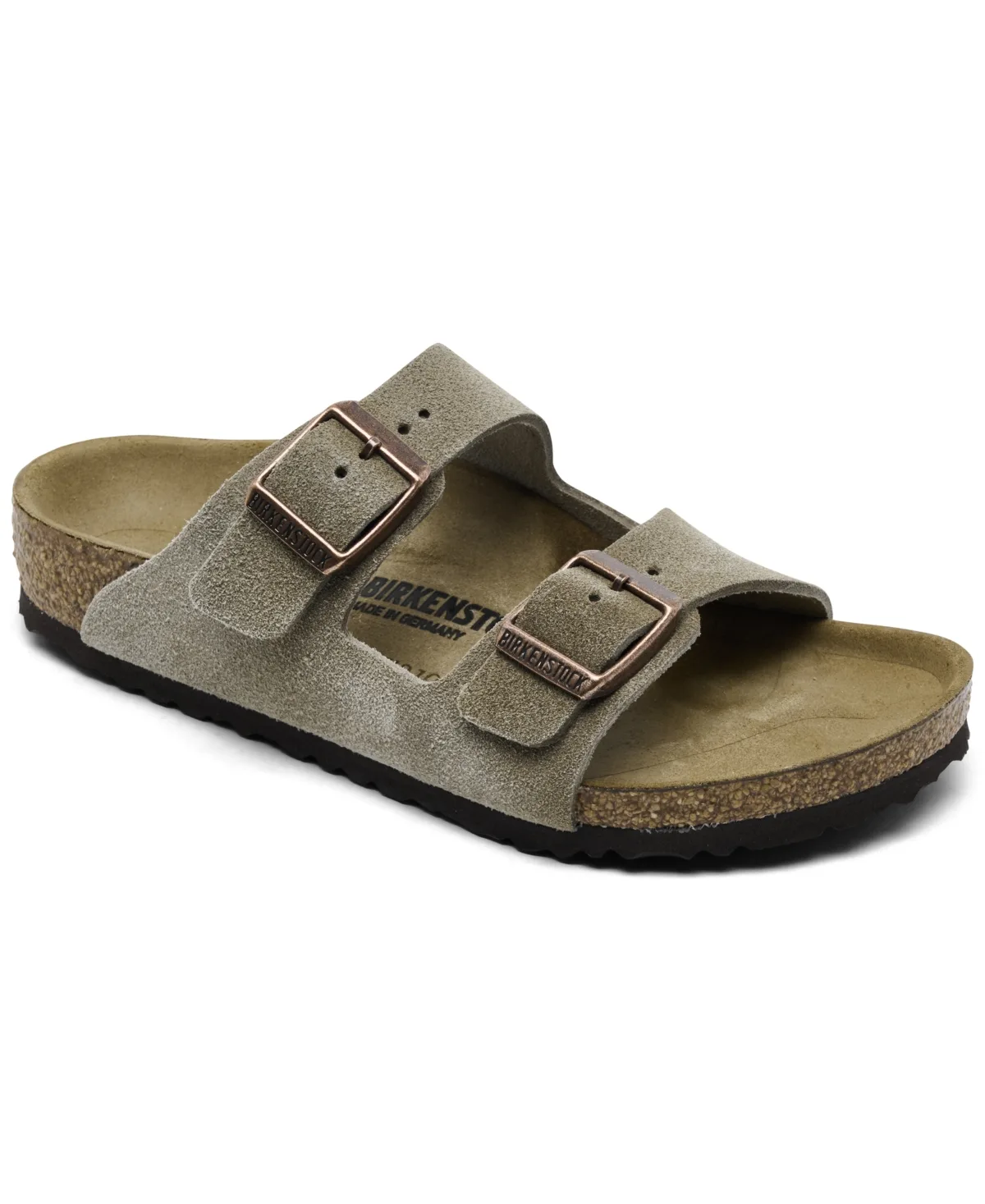 Arizona Suede Leather Sandals by Birkenstock