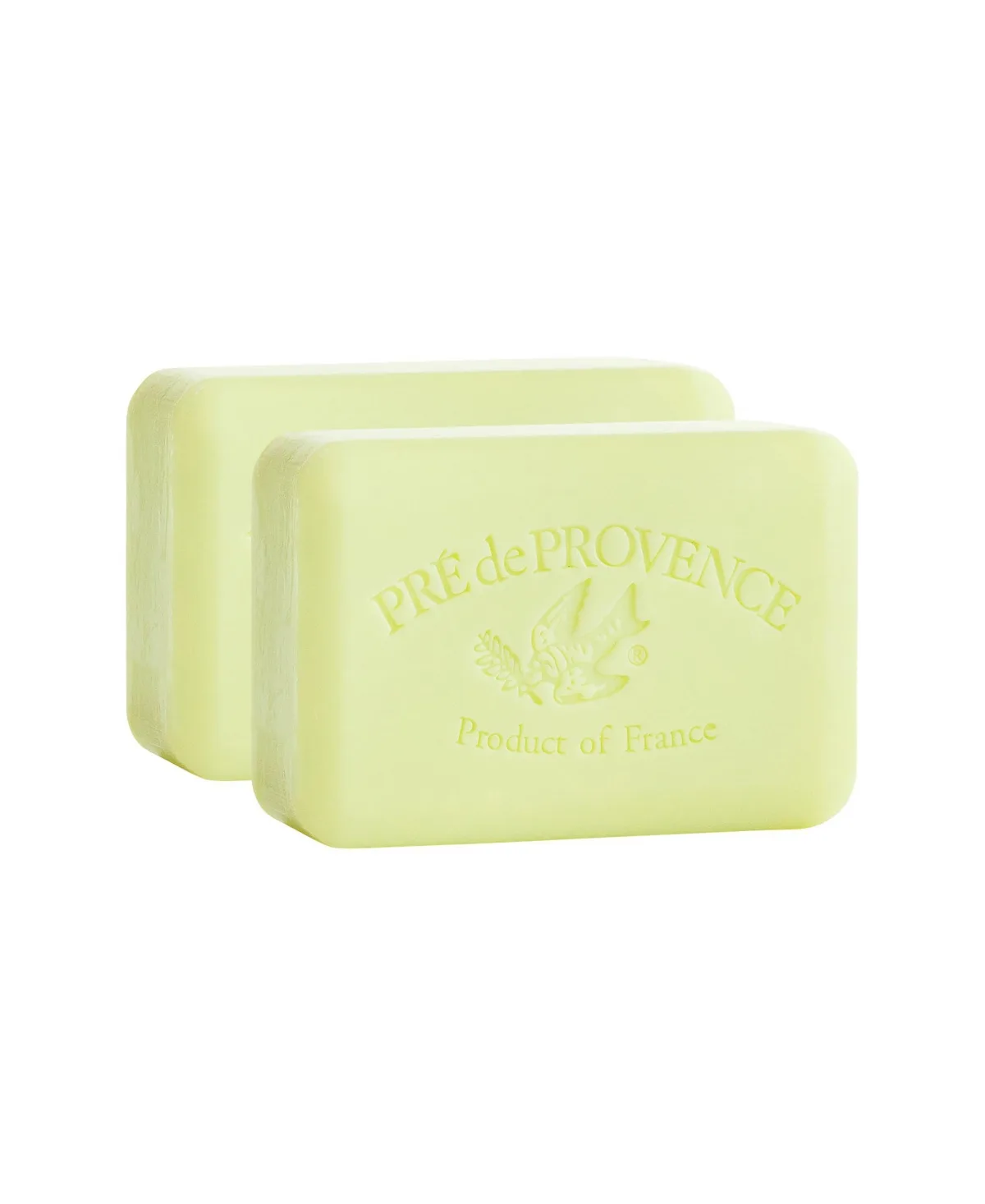 Pre De Provence Moisturizing 250g French Soap Bar, Quad-Milled, Long Lasting, Moisturizing, Rich and Creamy Lather (set of 2) by European Soaps