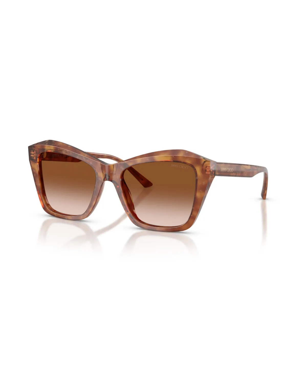 Square Frame Gradient Lens Sunglasses JC5076 by Jimmy Choo