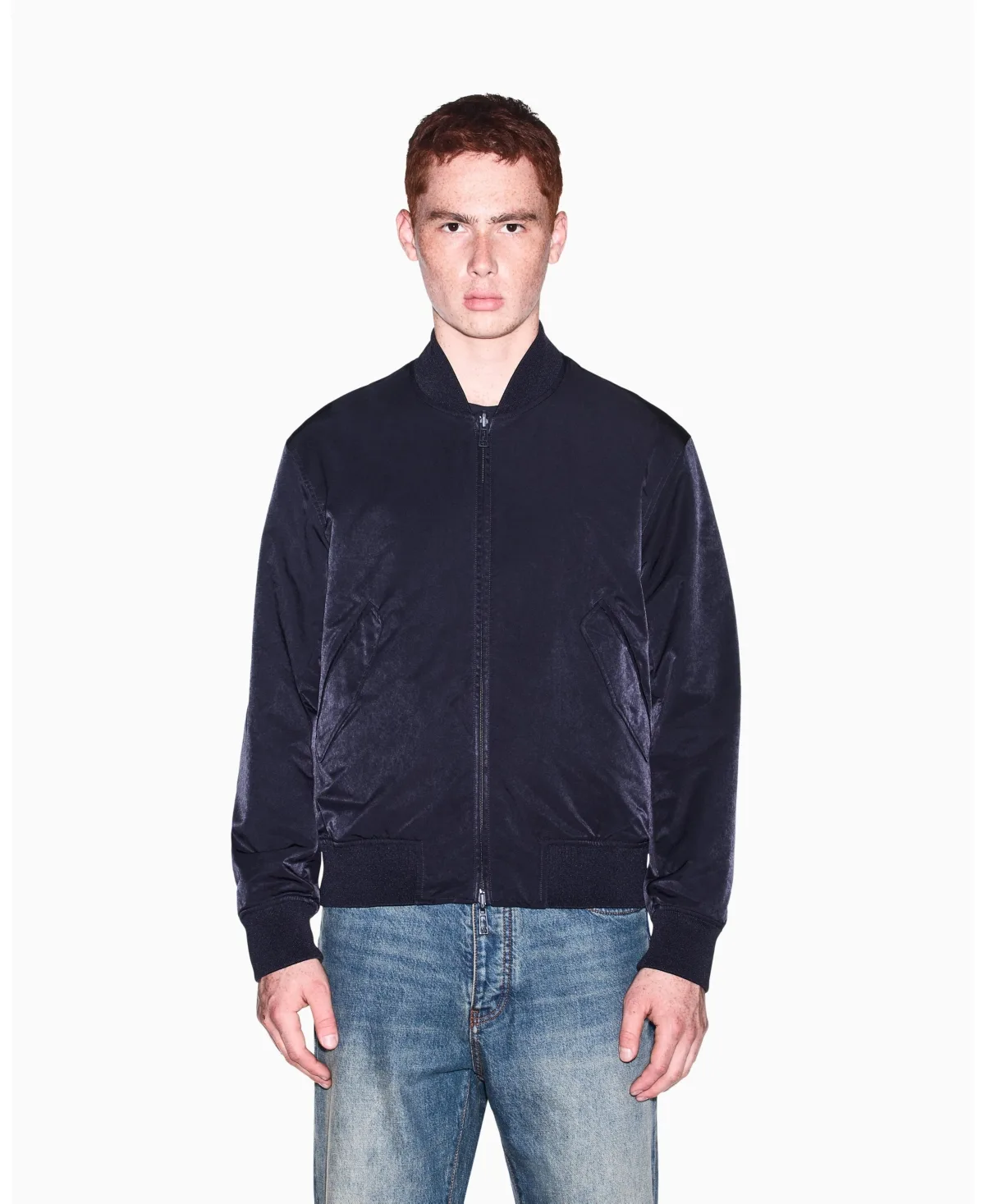 Crossover Reversible Bomber with Graphic Jacket by A|x Armani Exchange
