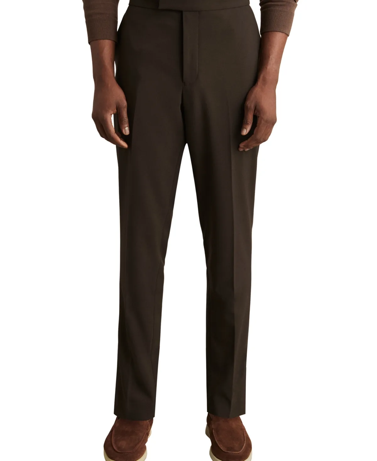 Found Slim-Fit Stretch Trousers by Reiss