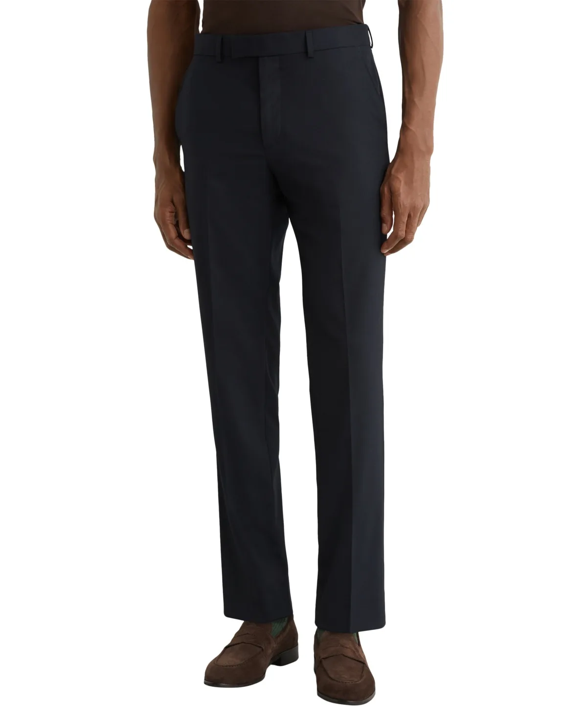 Graduate Tailored-Fit Flat-Front Suit Pants by Reiss