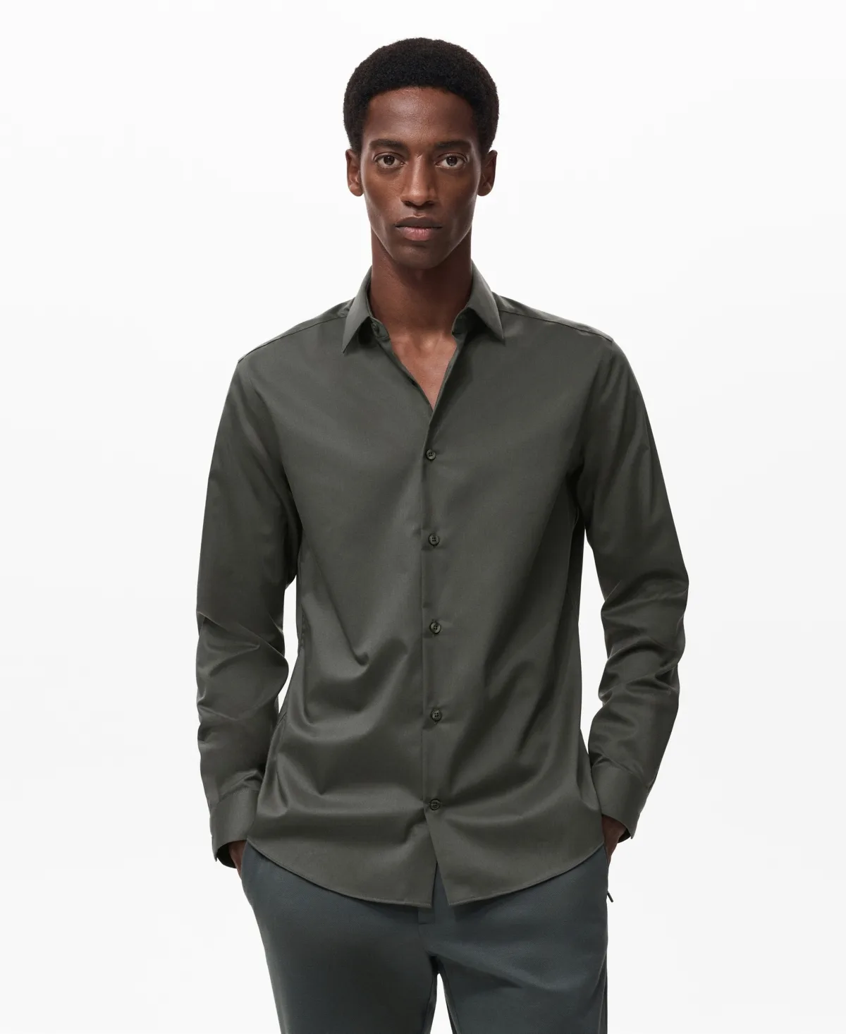 Comfort Stretch Non-Iron Shirt by Mango