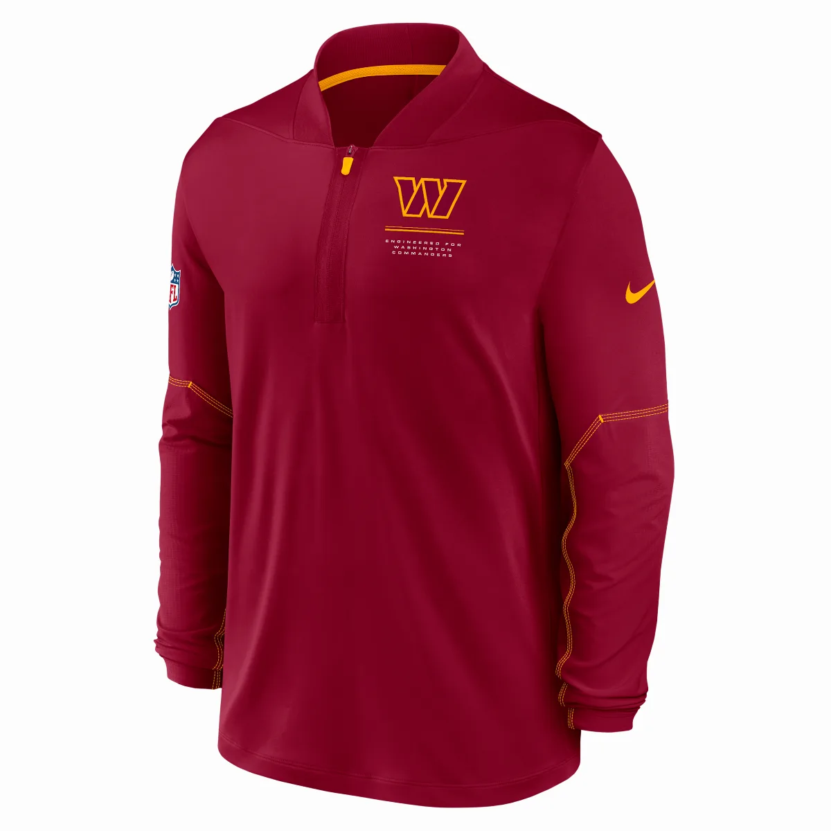 Washington Commanders Sideline Dri-FIT NFL 1/2-Zip Top by Nike