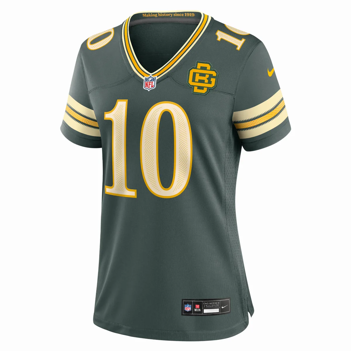 Love Green Bay Packers Rivalries Collection NFL Game Jersey by Jordan
