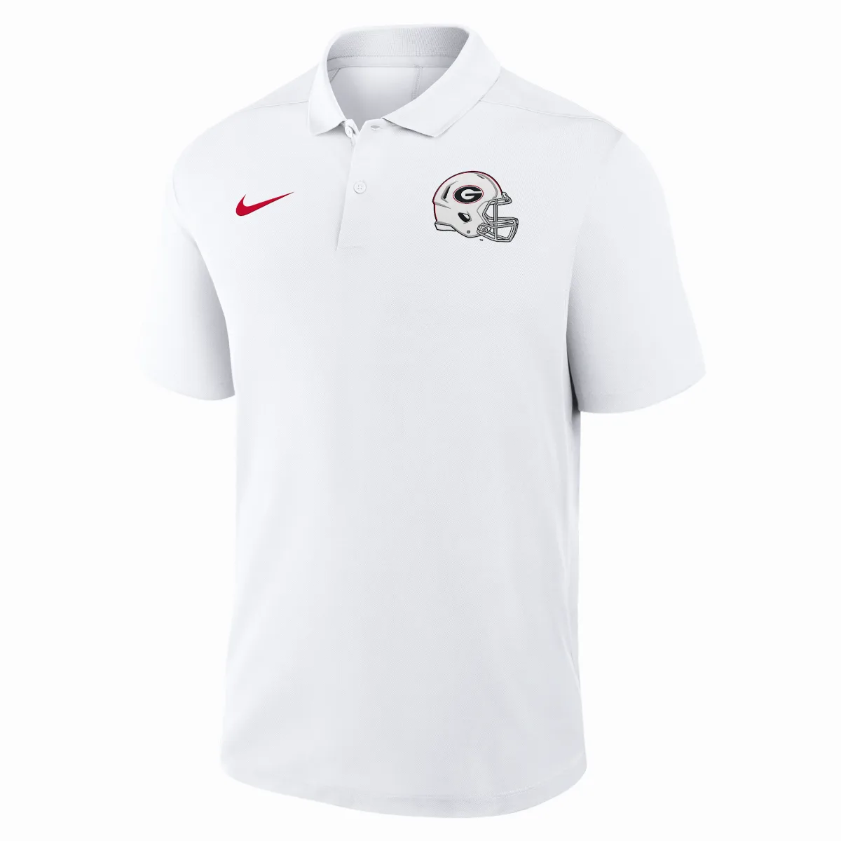 Georgia 2026 White Out Victory Dri-FIT College Polo by Nike