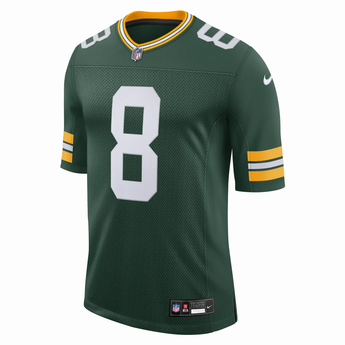 Josh Jacobs Green Bay Packers Dri-FIT NFL Stitched Limited Jersey by Nike