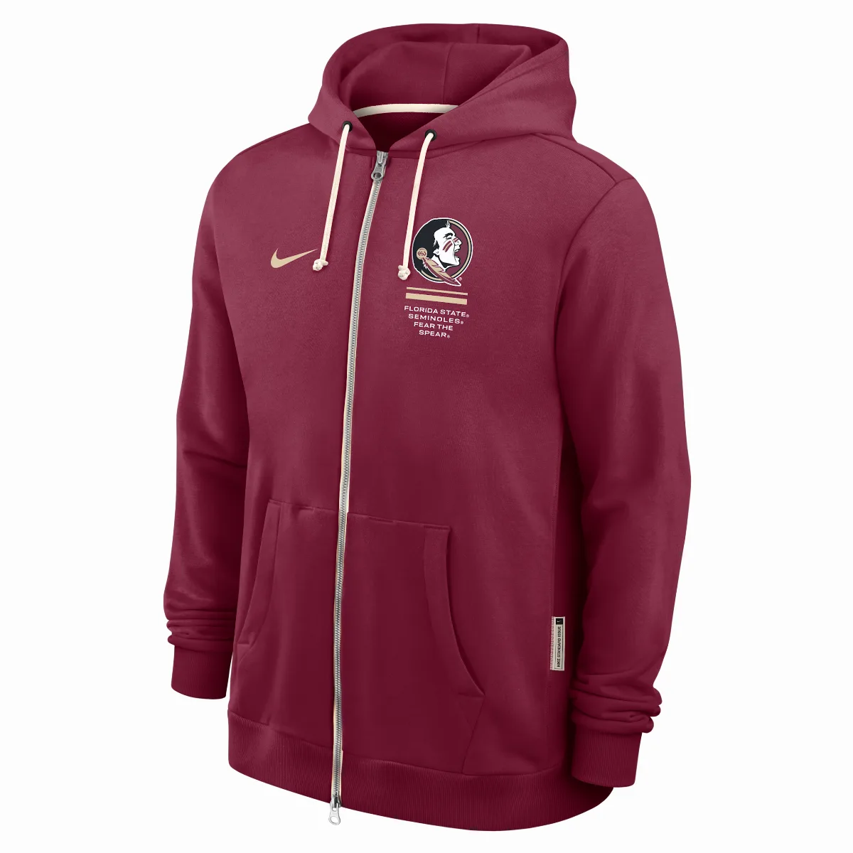 Florida State Sideline Standard Issue Dri-FIT College Full-Zip Hoodie by Nike