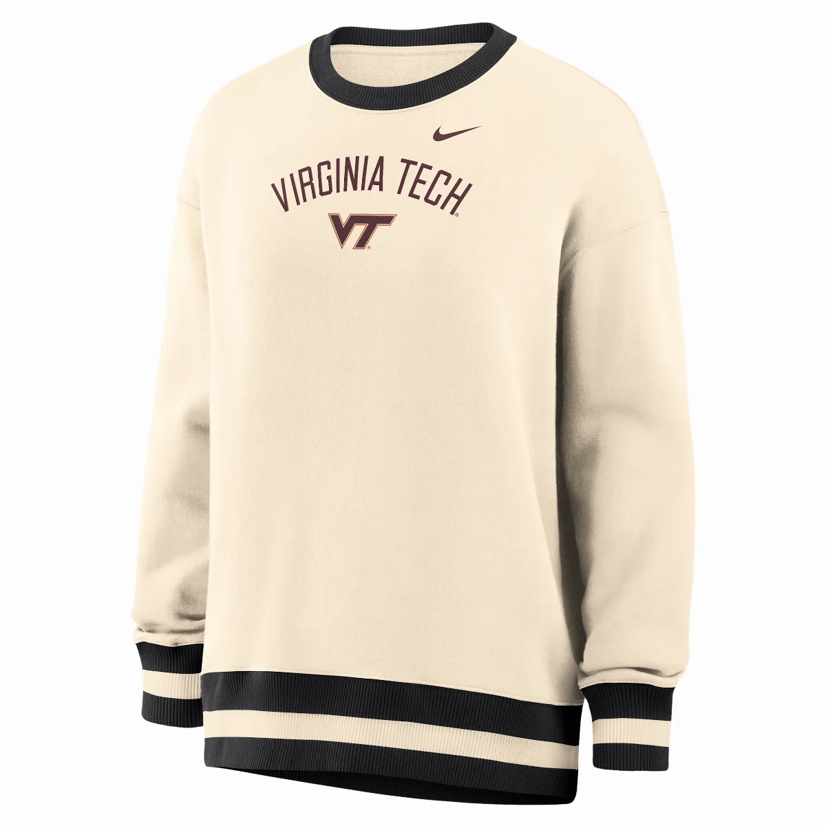 Phoenix (virginia Tech) Oversized Crew-Neck Sweatshirt by Nike