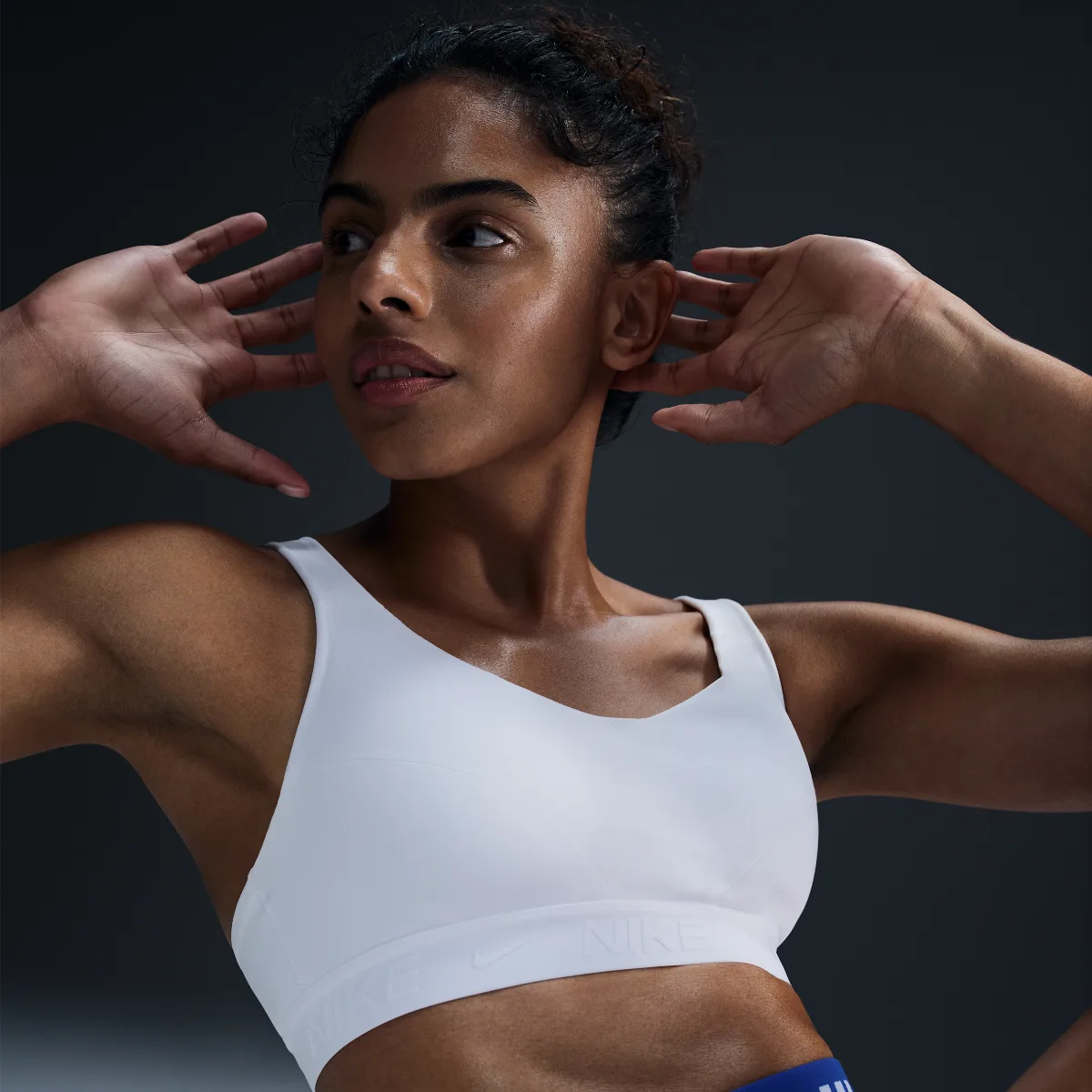 Indy High Support Padded Adjustable Sports Bra by Nike