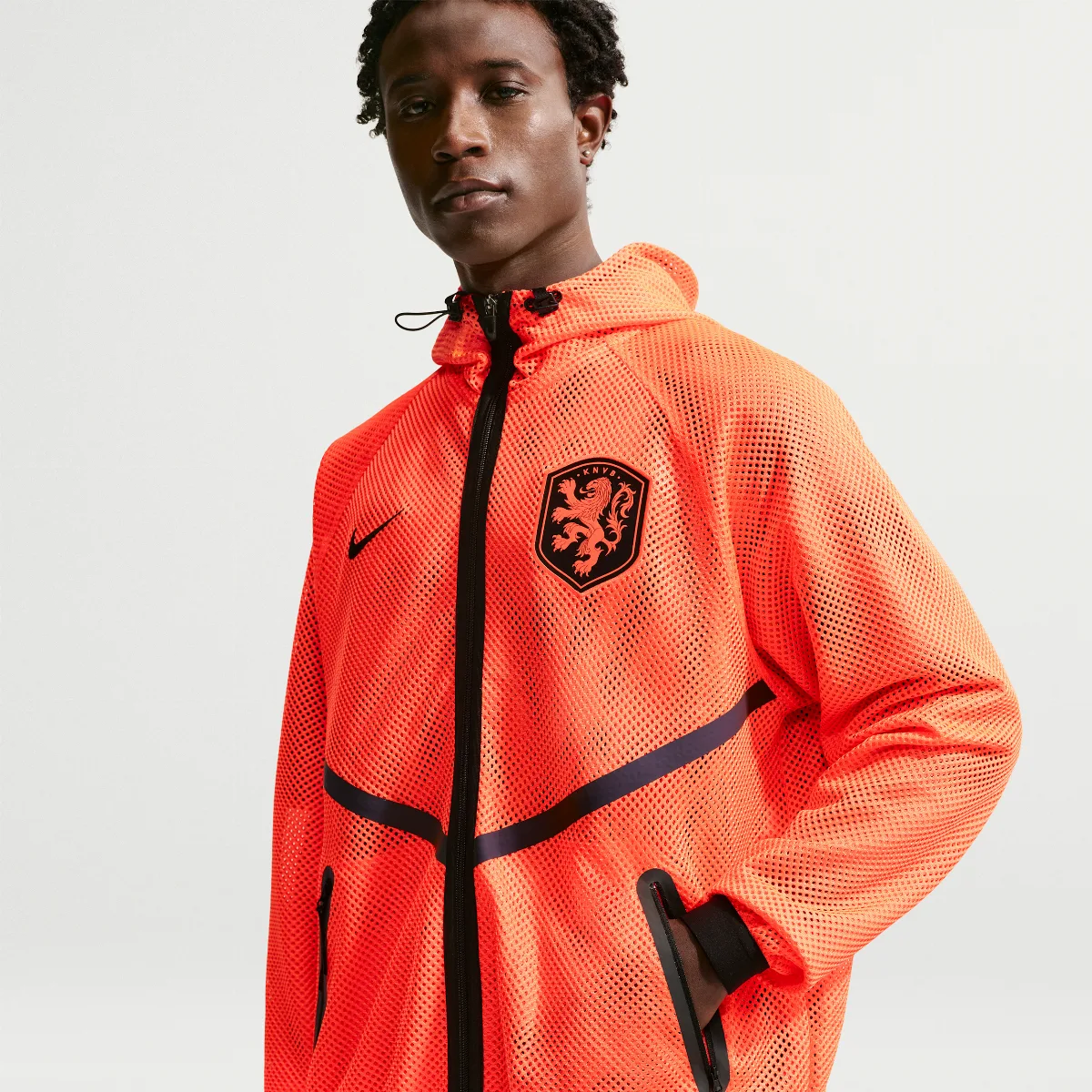 Netherlands Dri-FIT Soccer Anthem Jacket by Nike