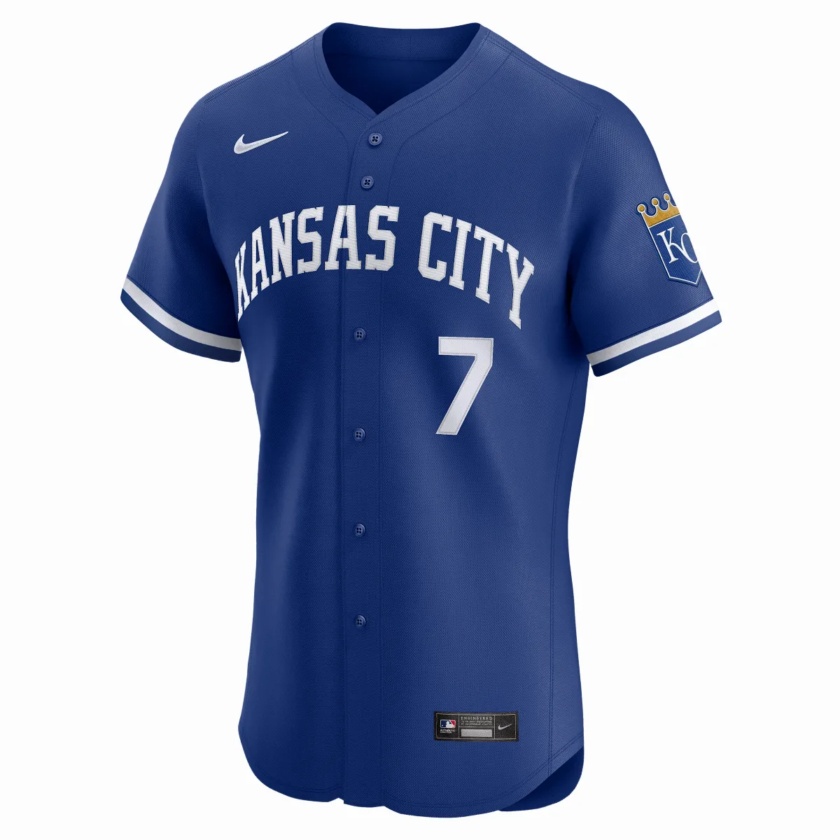 Bobby Witt Jr. Kansas City Royals Dri-FIT ADV MLB Elite Jersey by Nike