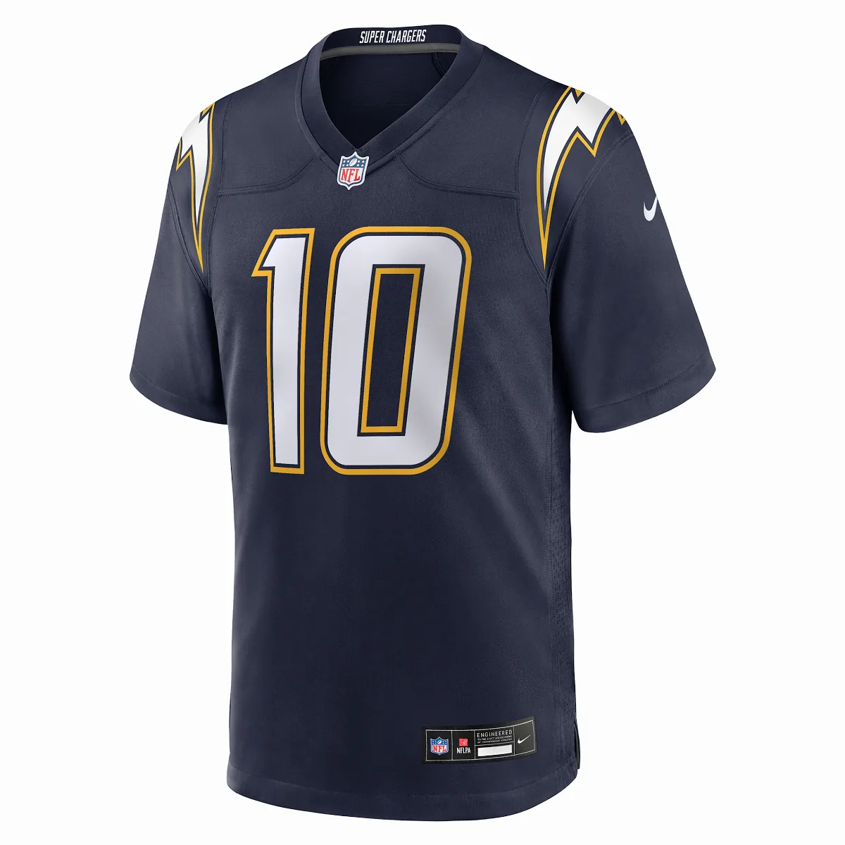 Justin Herbert Los Angeles Chargers NFL Game Jersey by Nike