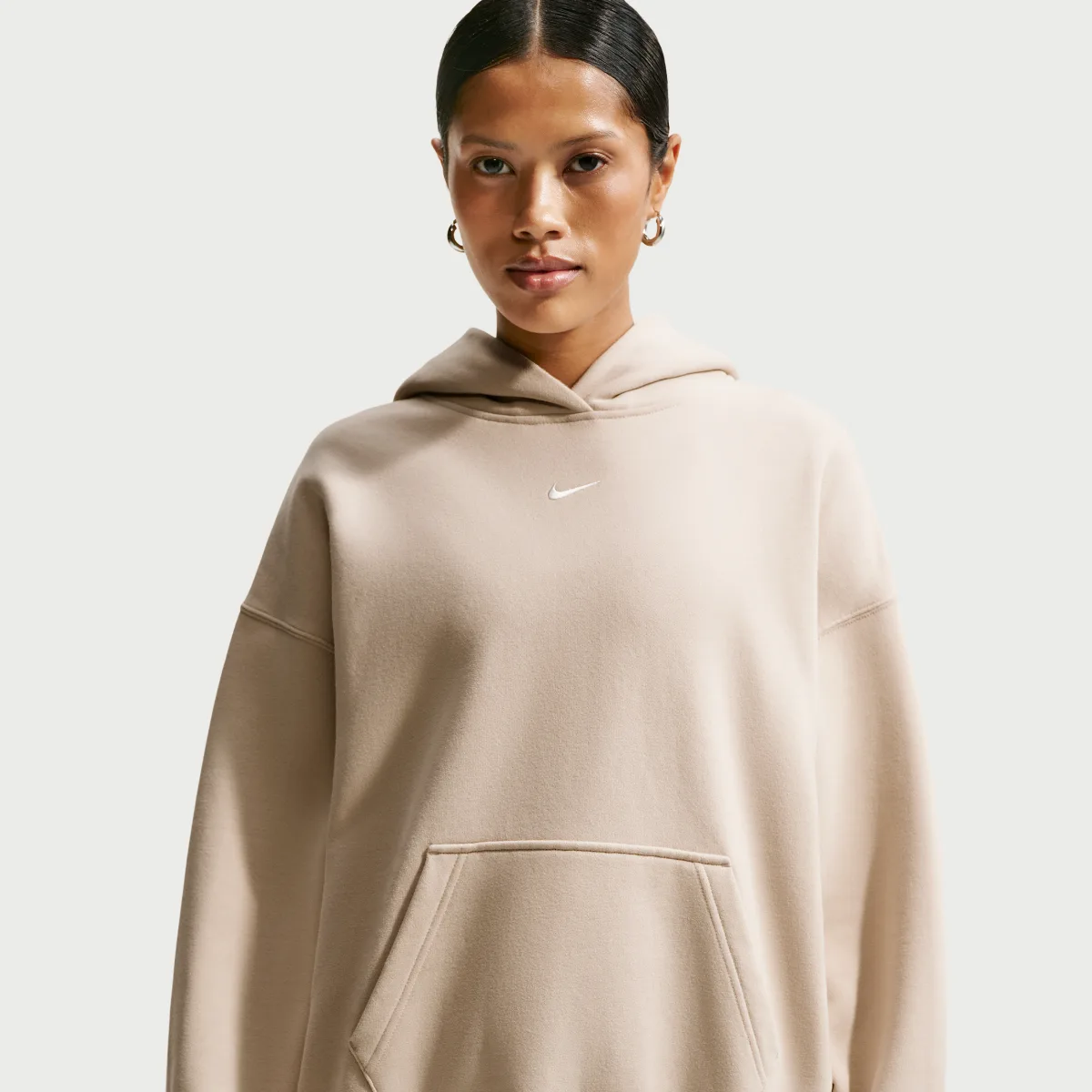 Studio Fleece Medium Weight Oversized Pullover Hoodie