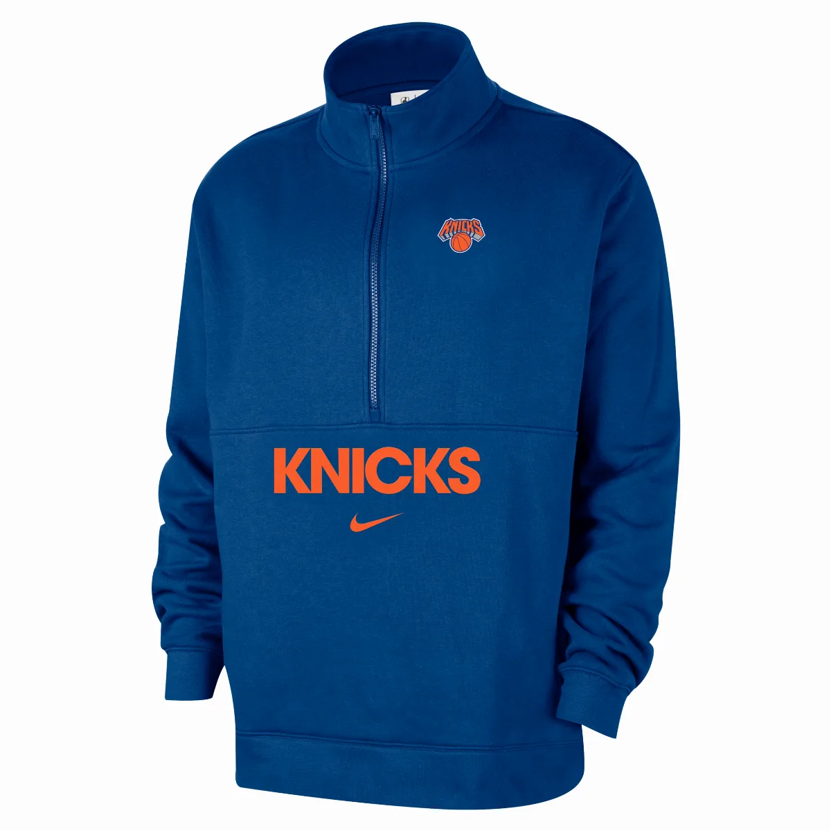 New York Knicks Club Courtside Nike NBA 1/2-Zip Top by Nike