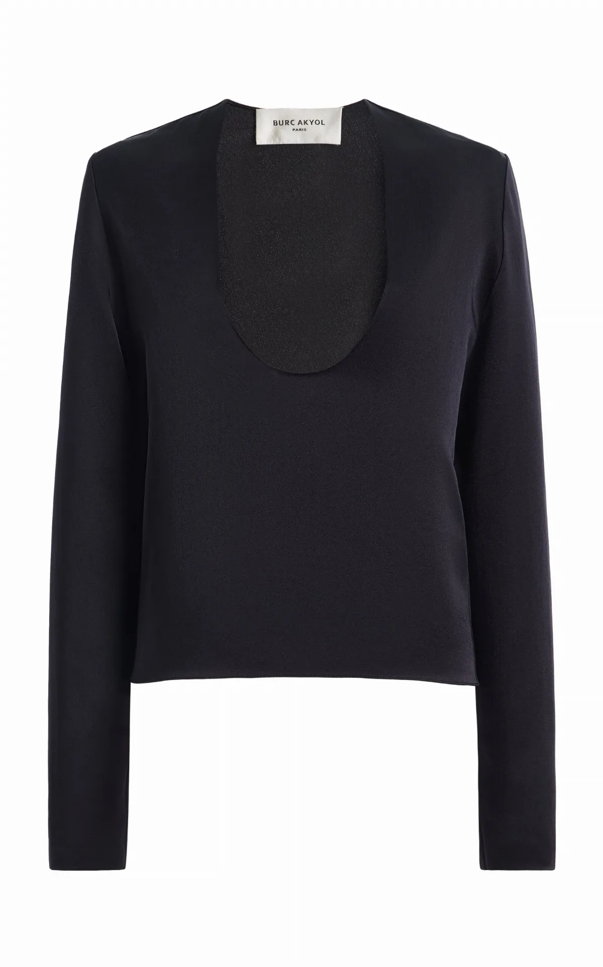 Relaxed Satin Top by Burc Akyol
