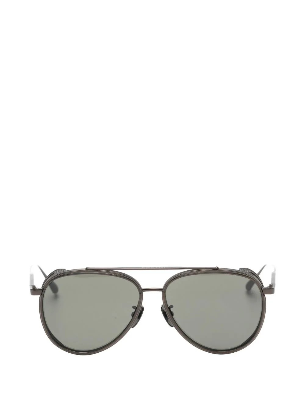Cortes Pilot-Frame Sunglasses by Linda Farrow