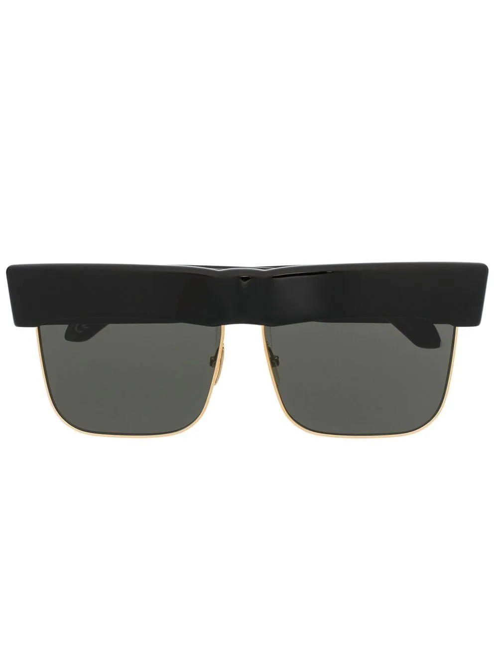 Rosalie Square-Frame Sunglasses by Linda Farrow