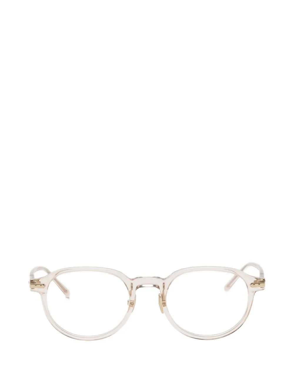 Newel Round-Frame Glasses by Linda Farrow