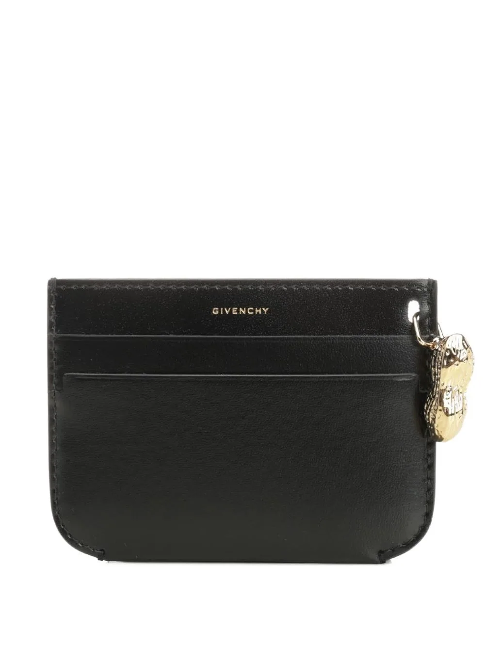 Peanut Charm Leather Card Holder by Givenchy