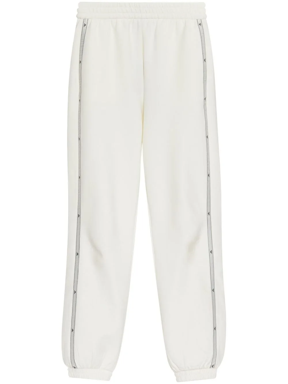 Logo-Detailed Stretch-Cotton Track Pants by Emporio Armani