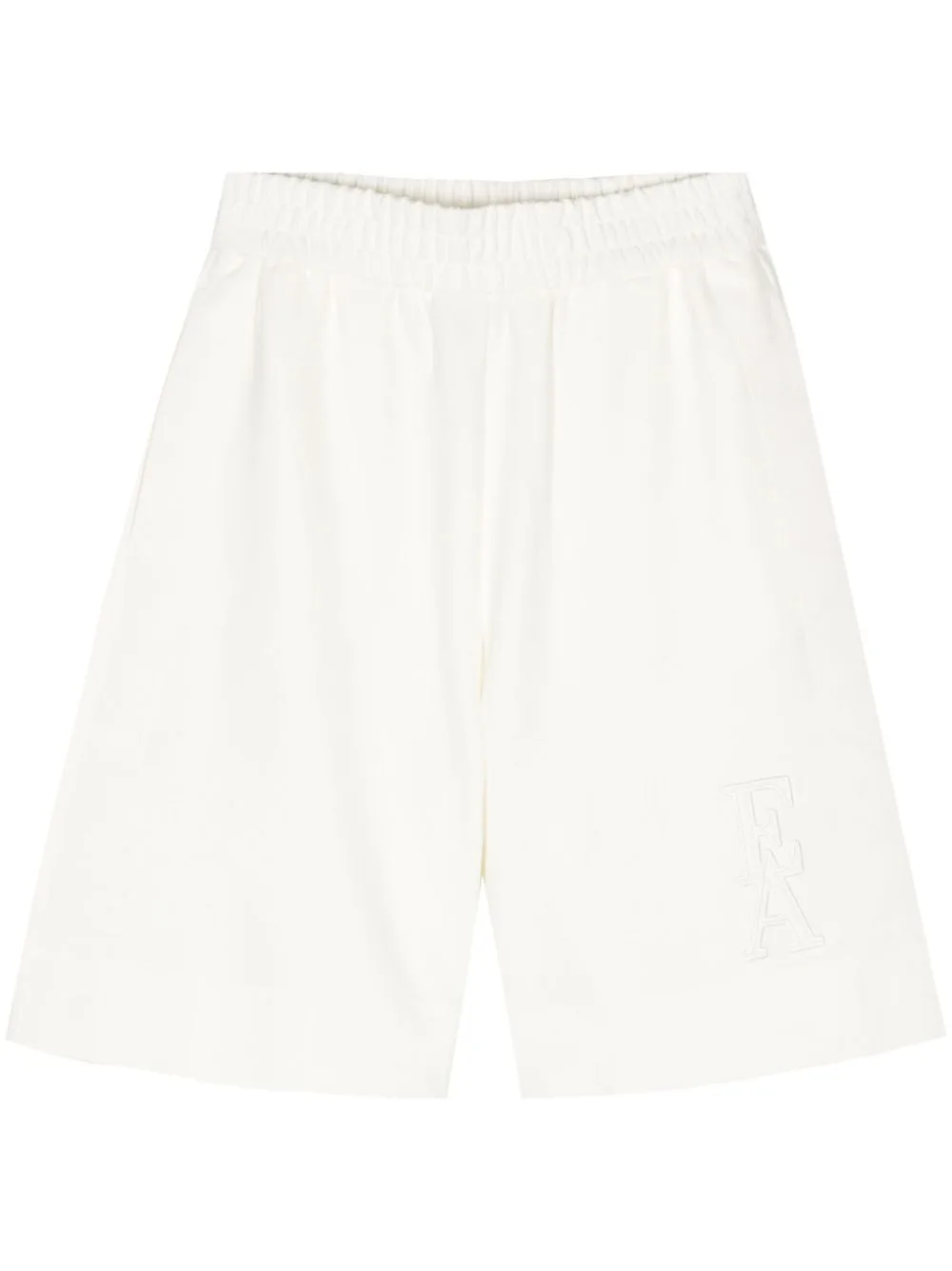 Logo-Embroidered Track Shorts by Emporio Armani