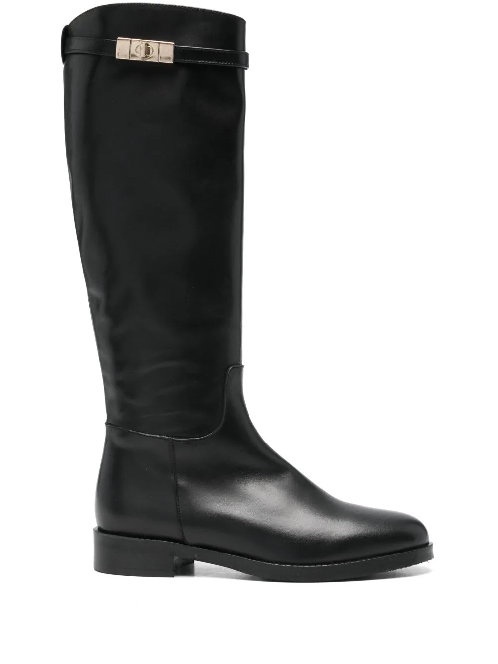 30mm Buckle-Detail Boots by paola parisi