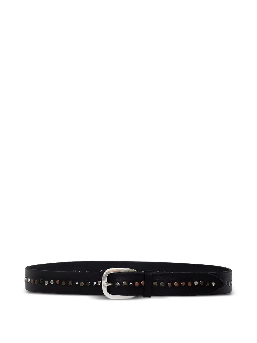 Studded Leather Belt by Orciani