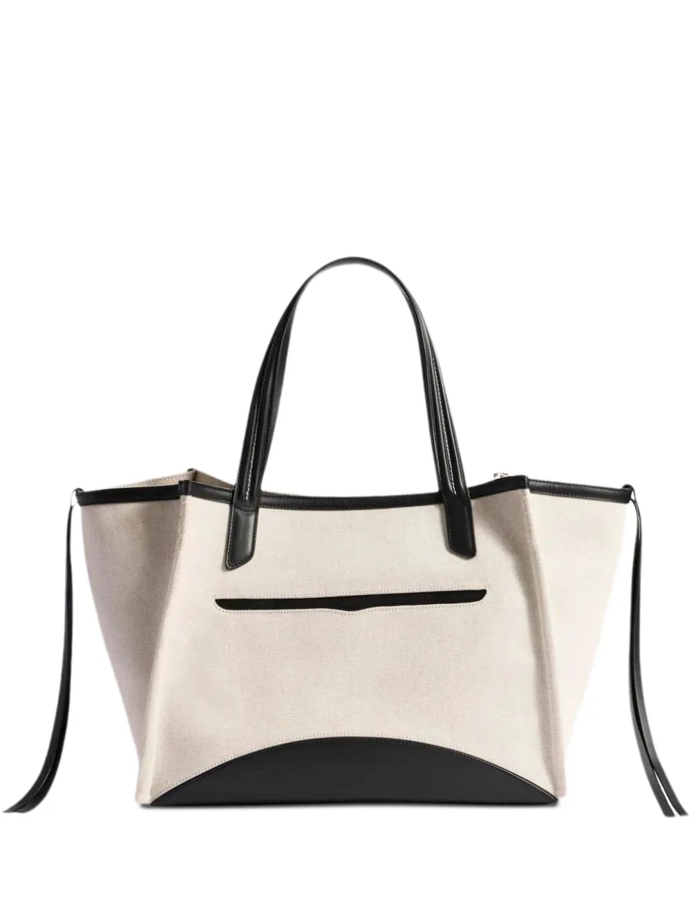 Loafer Leather-Trim Shoulder Bag by JW Anderson