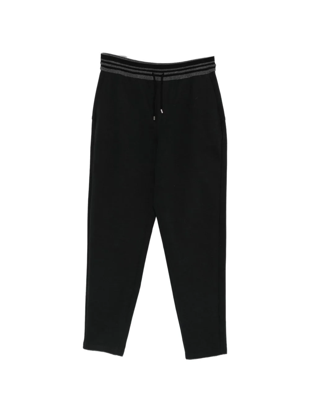 Striped-Waistband Drawstring Track Pants by PANICALE