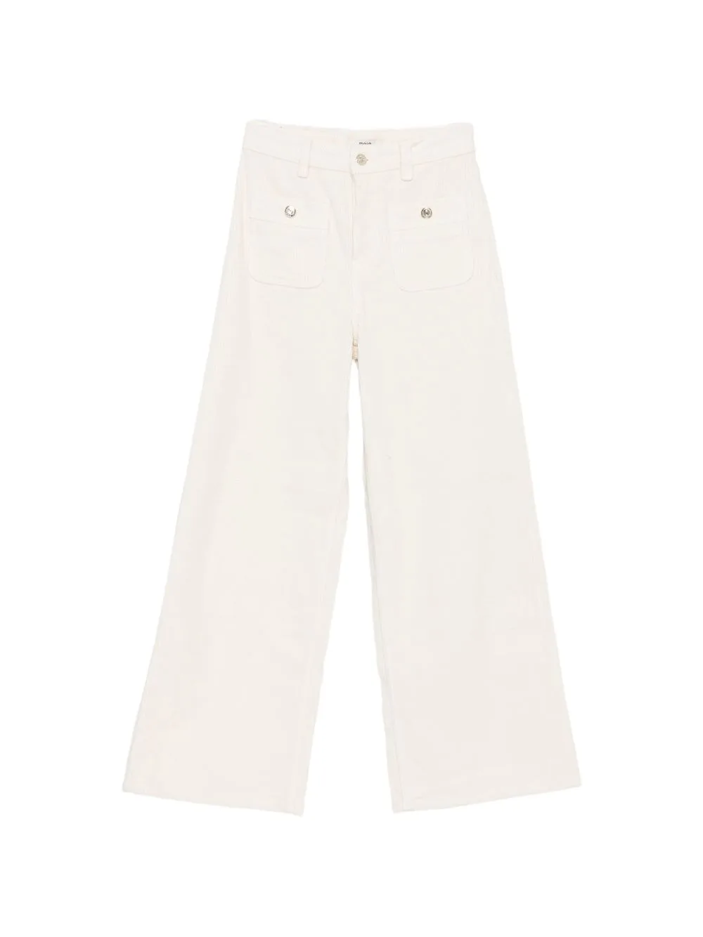 Corduroy Wide-Leg Trousers by Maje