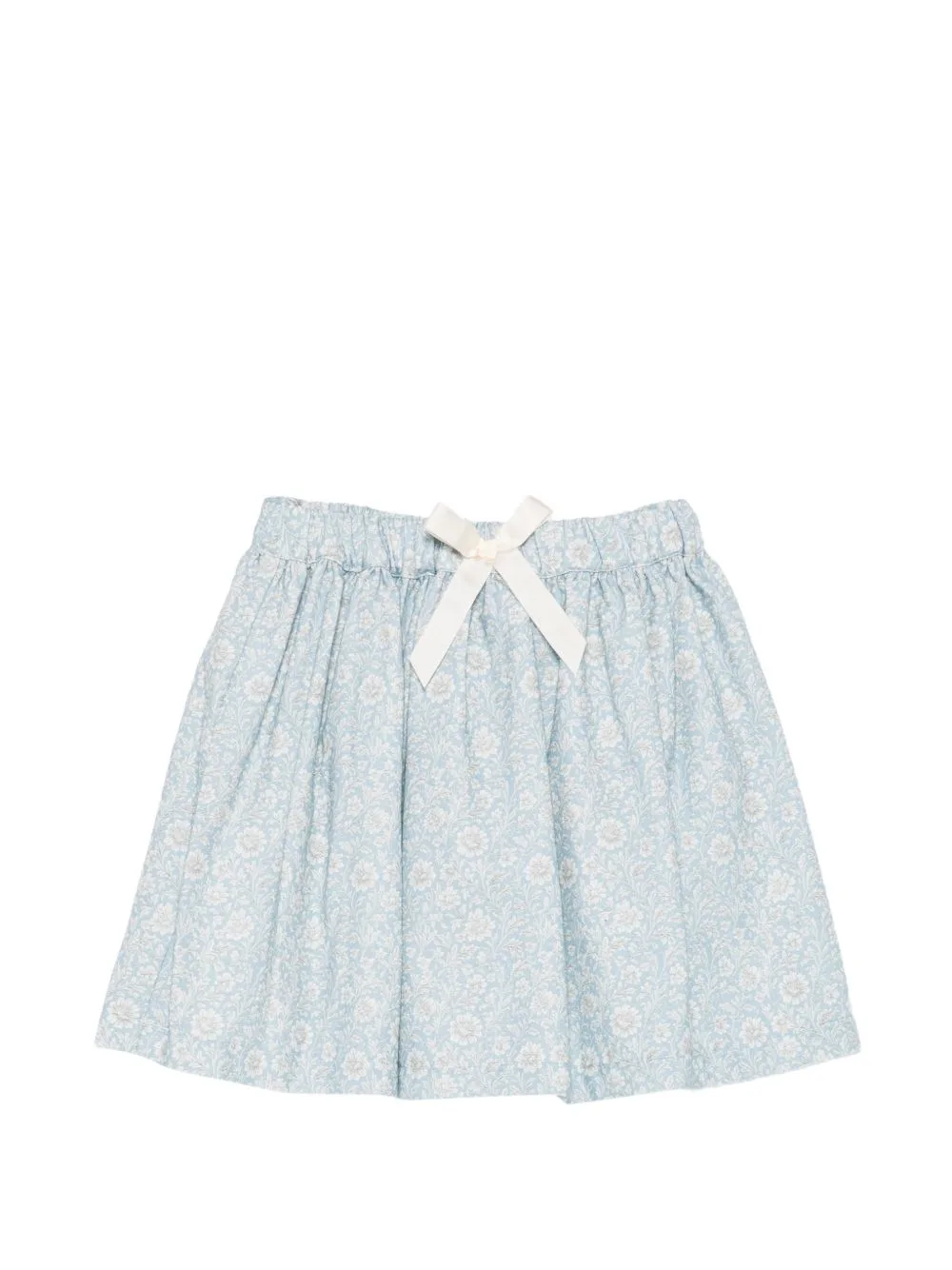 Floral-Print Bow-Detail Skirt by Patachou