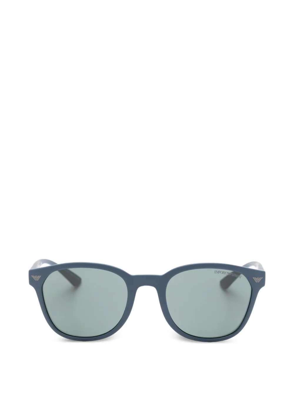 Logo-Plaque Square-Frame Sunglasses by Emporio Armani