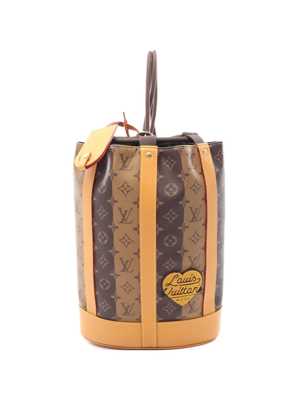 Louis Vuitton x Nigo 2010s Randonne Monogram Canvas Backpack by Louis Vuitton Pre-Owned
