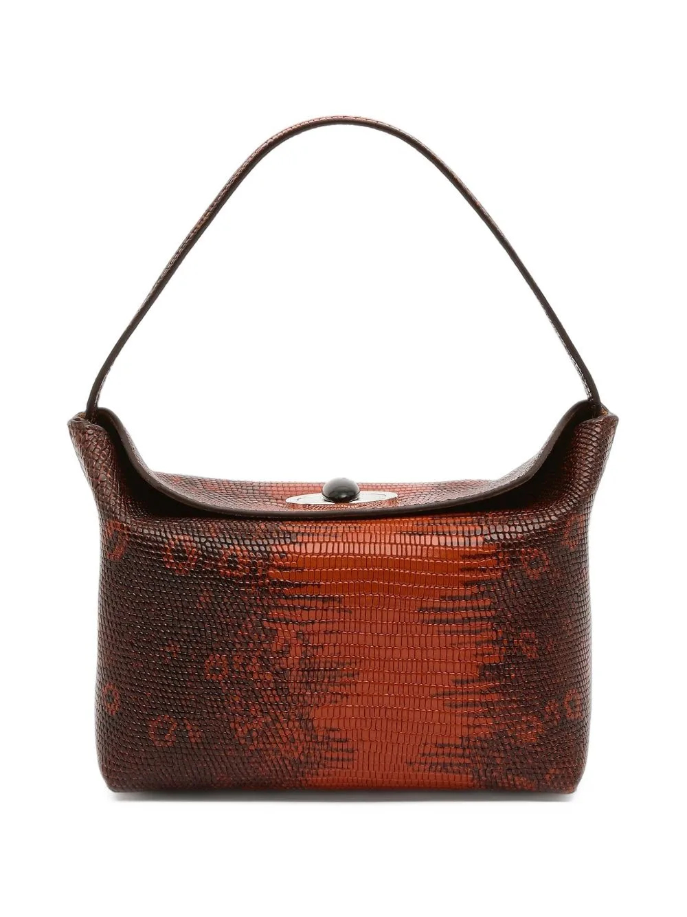 Mini Lizard-Embossed Tote Bag by Christopher Esber