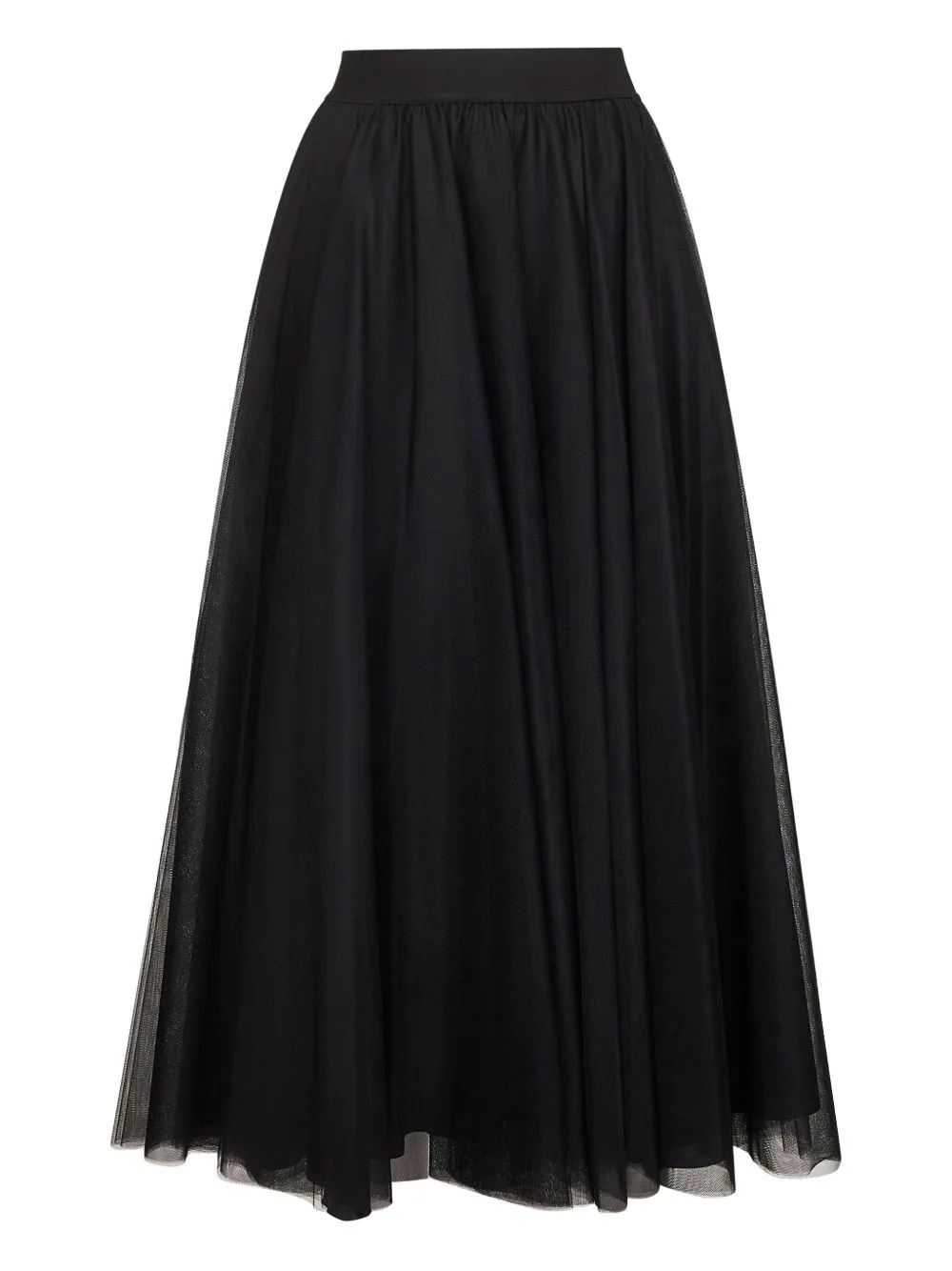 Elasticated-Waistband Skirt by Blanca Vita