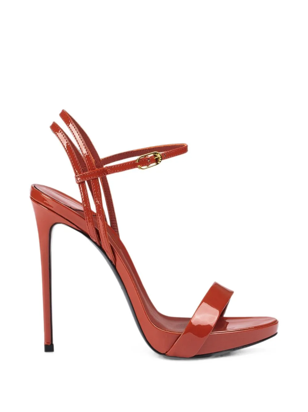 Gwen Patent-Leather Sandals