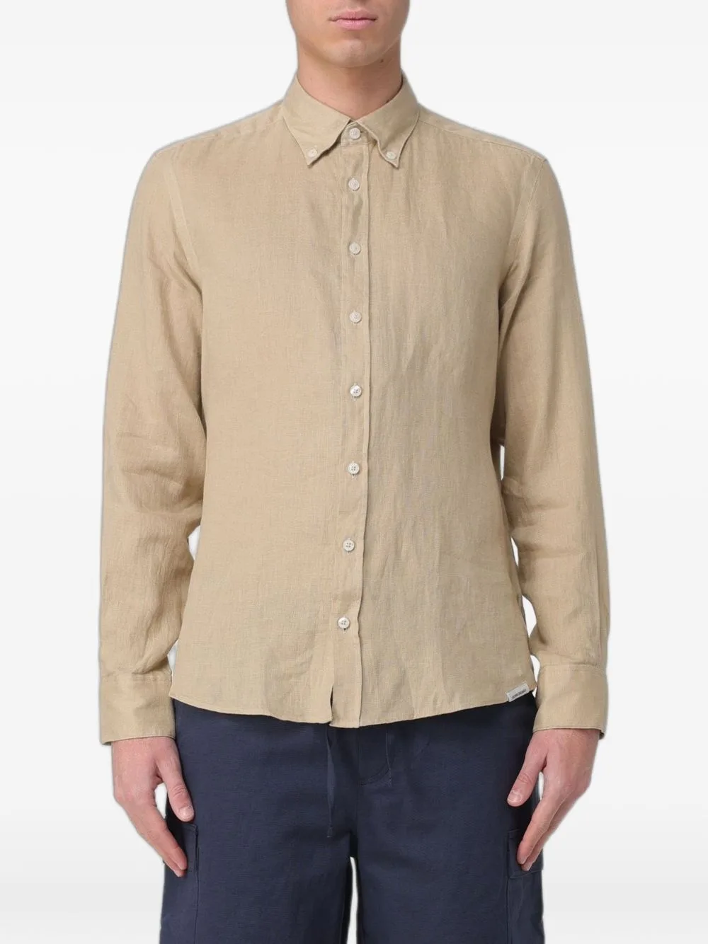 Button-Down Linen Shirt by Colmar